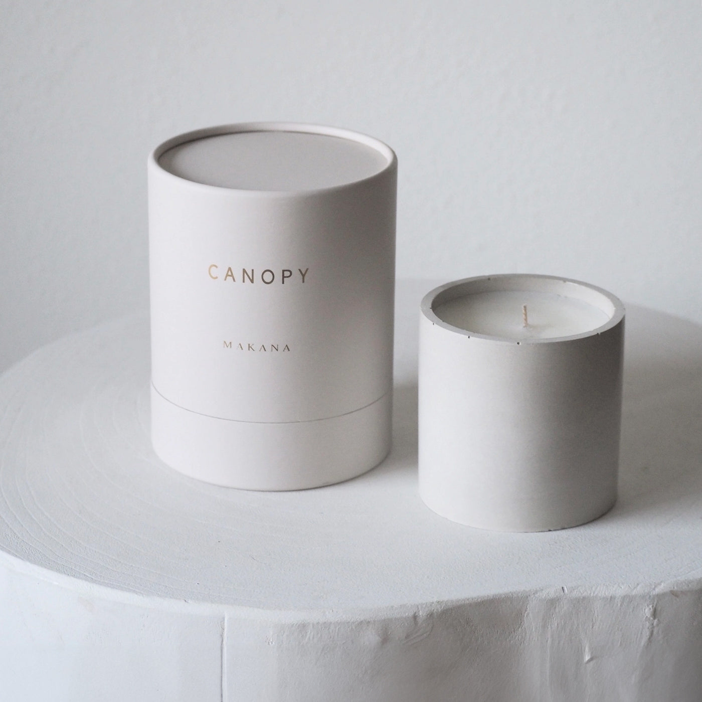 Makana Canopy Concrete Candle