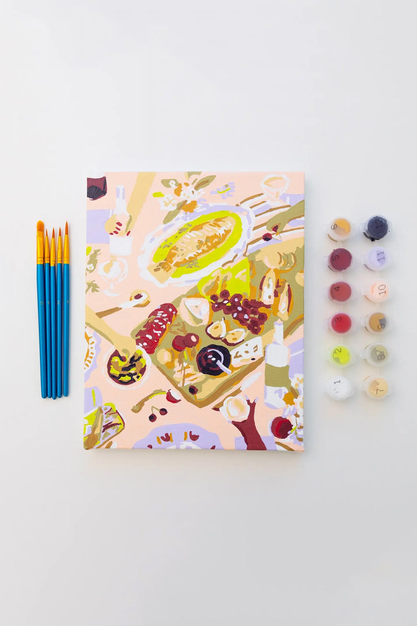 Paint Anywhere Charcuterie Paint By Numbers Framed Mini