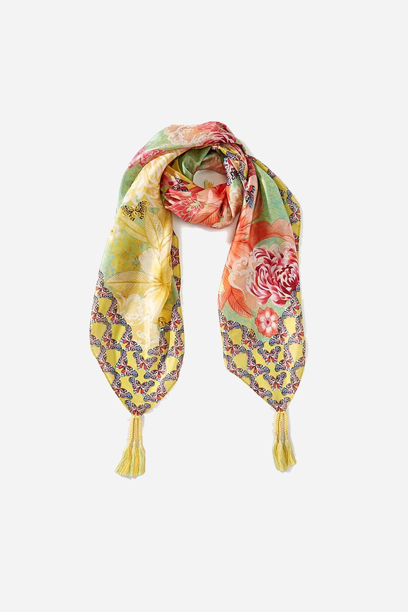 Johnny Was Silk Scarf
