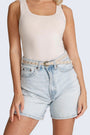 Amsterdam Heritage Chloe Vintage Studded Skinny Belt