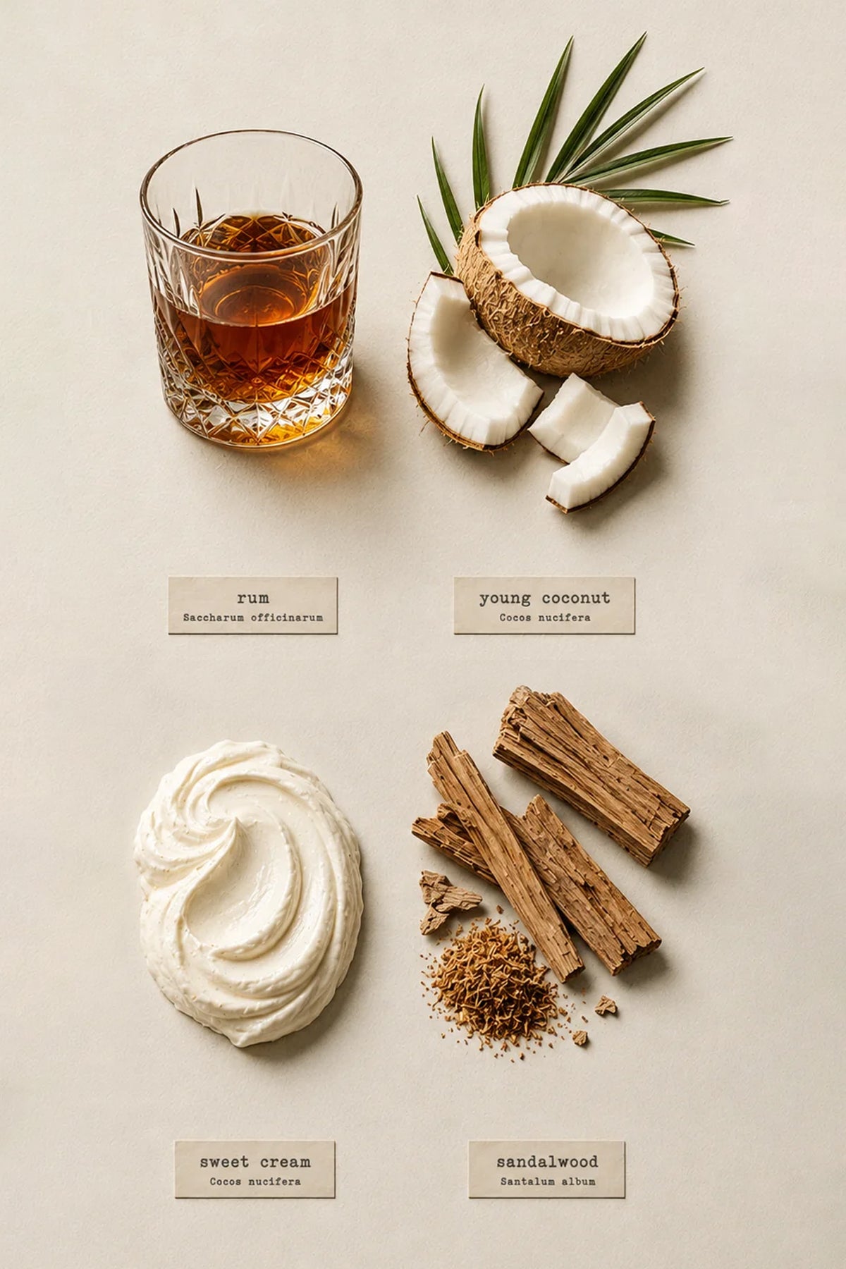 Coconut Lait Petite Candle