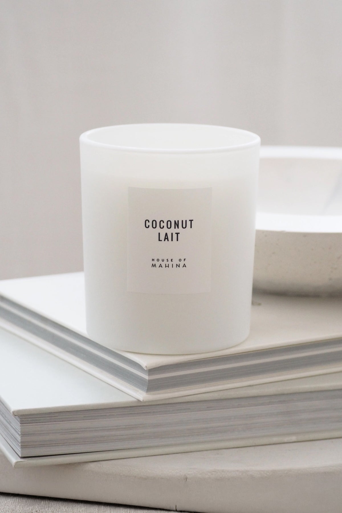 House of Mahina Coconut Lait Candle