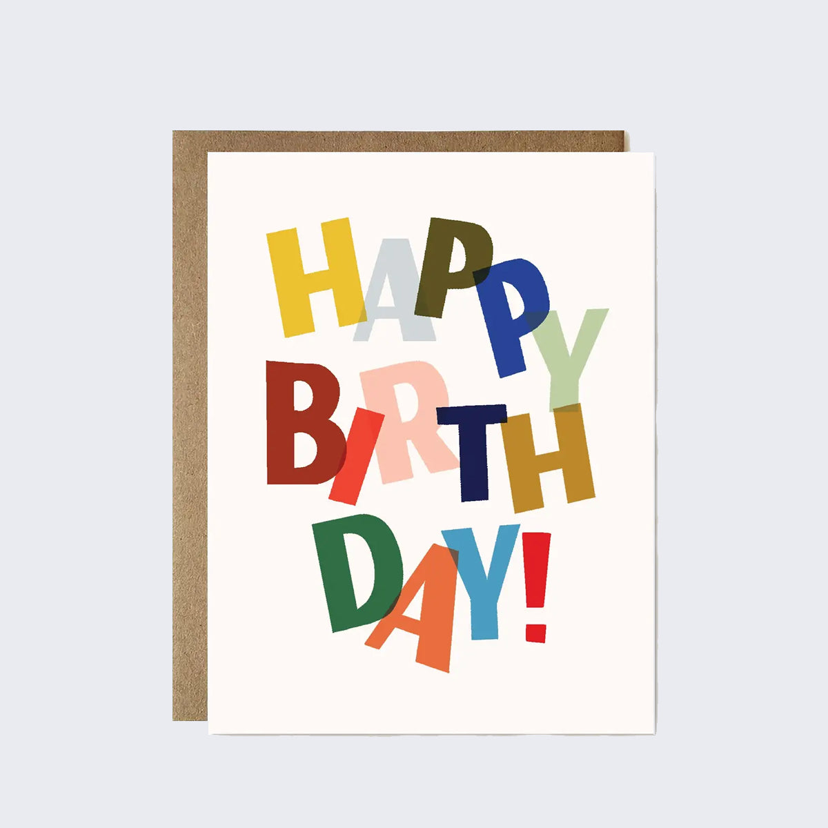 Ula Bloom Colorful Happy Birthday Greeting Card