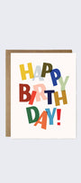 Ula Bloom Colorful Happy Birthday Greeting Card