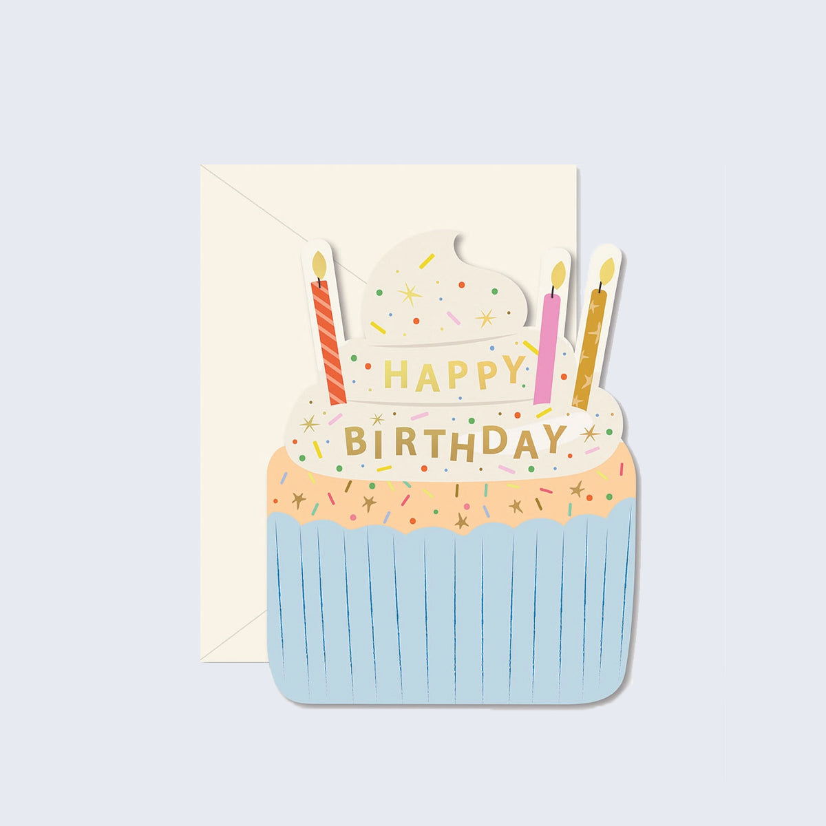 Birthday Cupcake Greeting Card