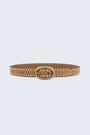Amsterdam Heritage Dara Studded Leather Belt
