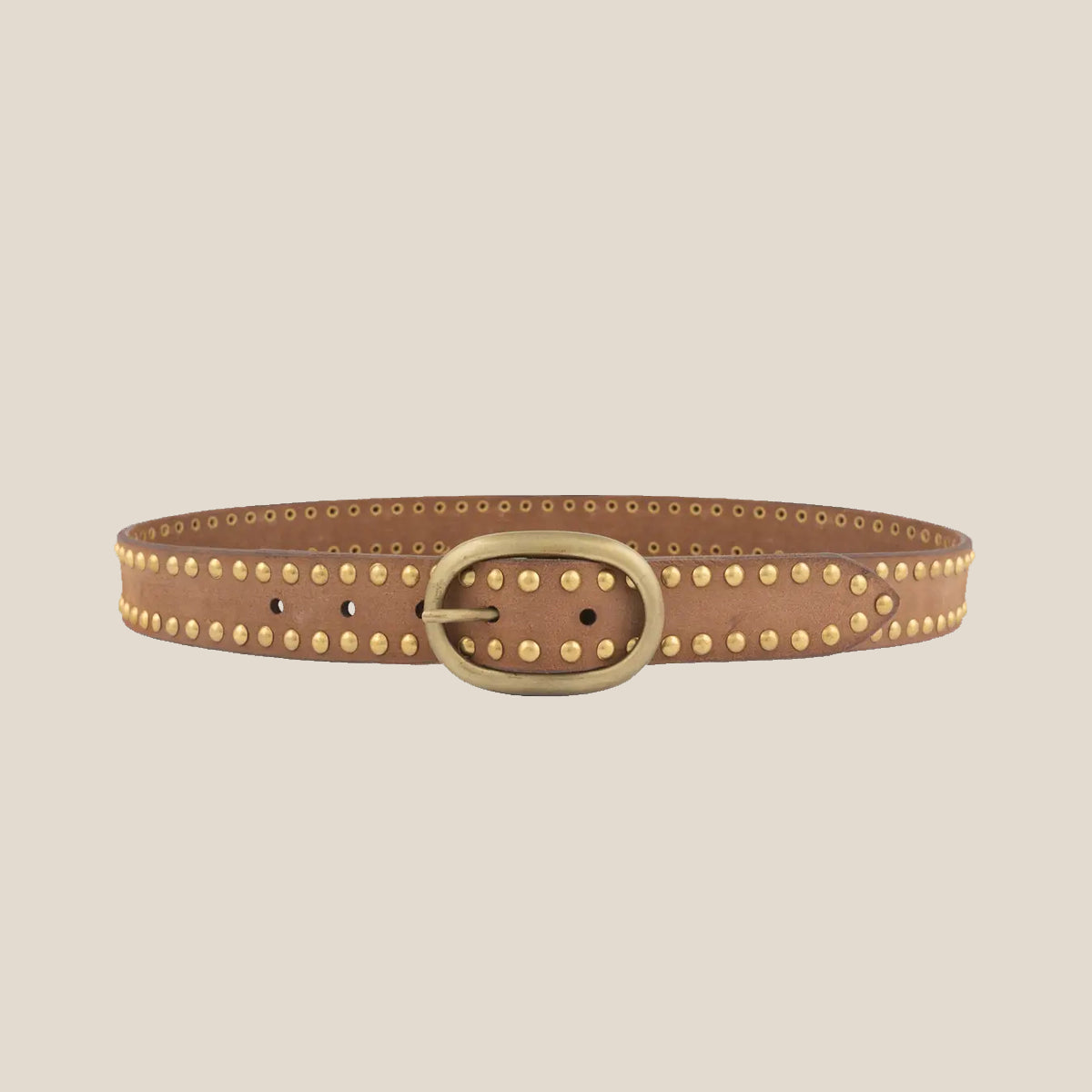 Amsterdam Heritage Dara Studded Leather Belt