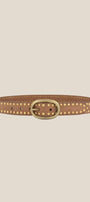 Amsterdam Heritage Dara Studded Leather Belt