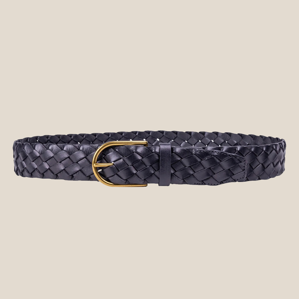Amsterdam Heritage Farina Braided Leather Belt