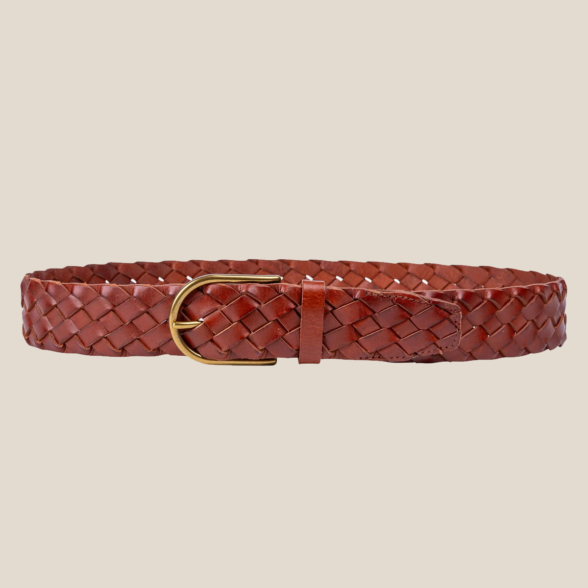 Amsterdam Heritage Farina Braided Leather Belt