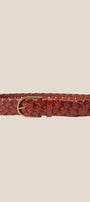 Amsterdam Heritage Farina Braided Leather Belt