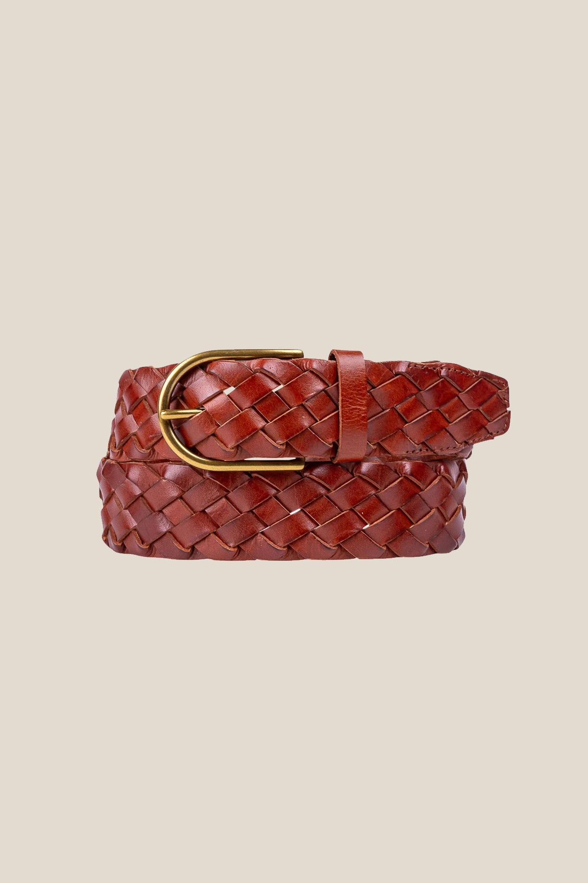 Amsterdam Heritage Farina Braided Leather Belt