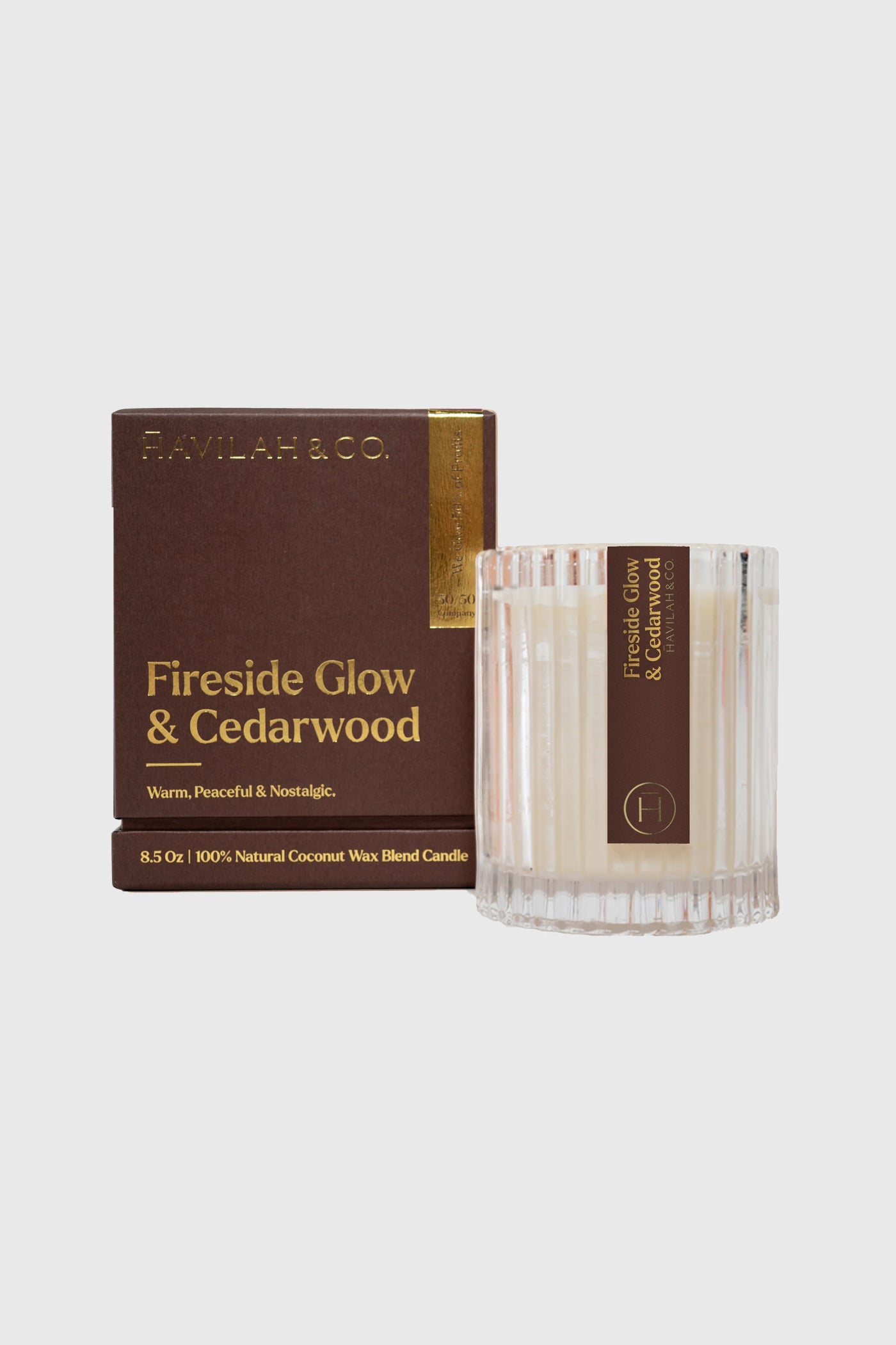 Havilah & Co. Fireside Glow & Cedarwood Candle