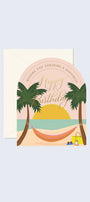 Birthday Hammock Arch Greeting Card