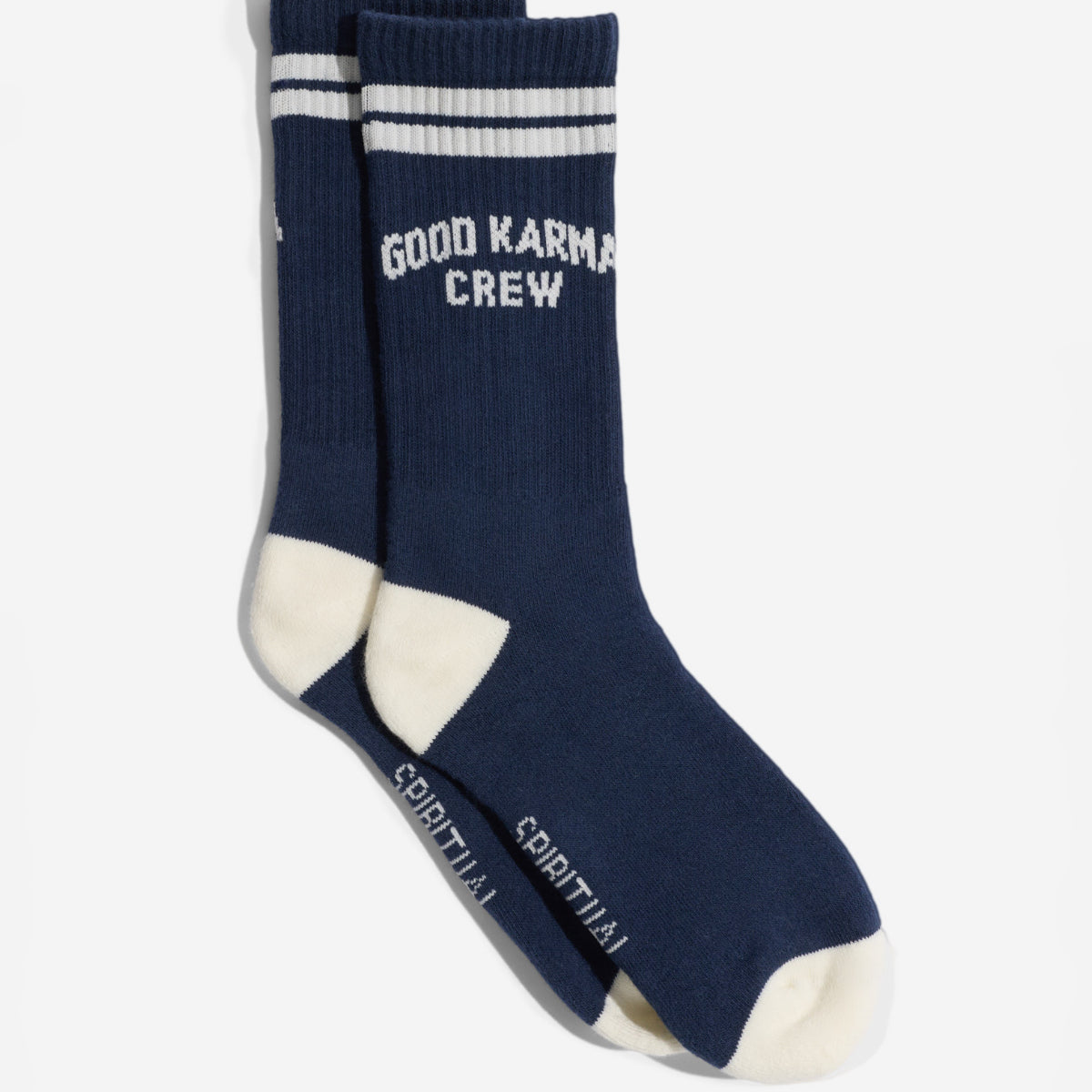 Spiritual Gangster Karma Club Crew Sock