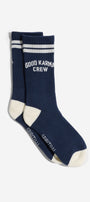 Spiritual Gangster Karma Club Crew Sock