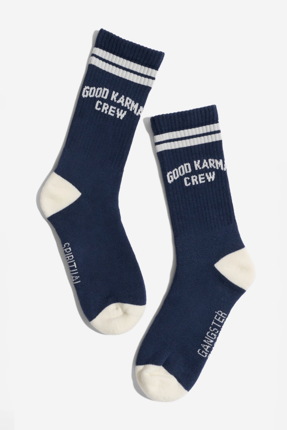 Spiritual Gangster Karma Club Crew Sock