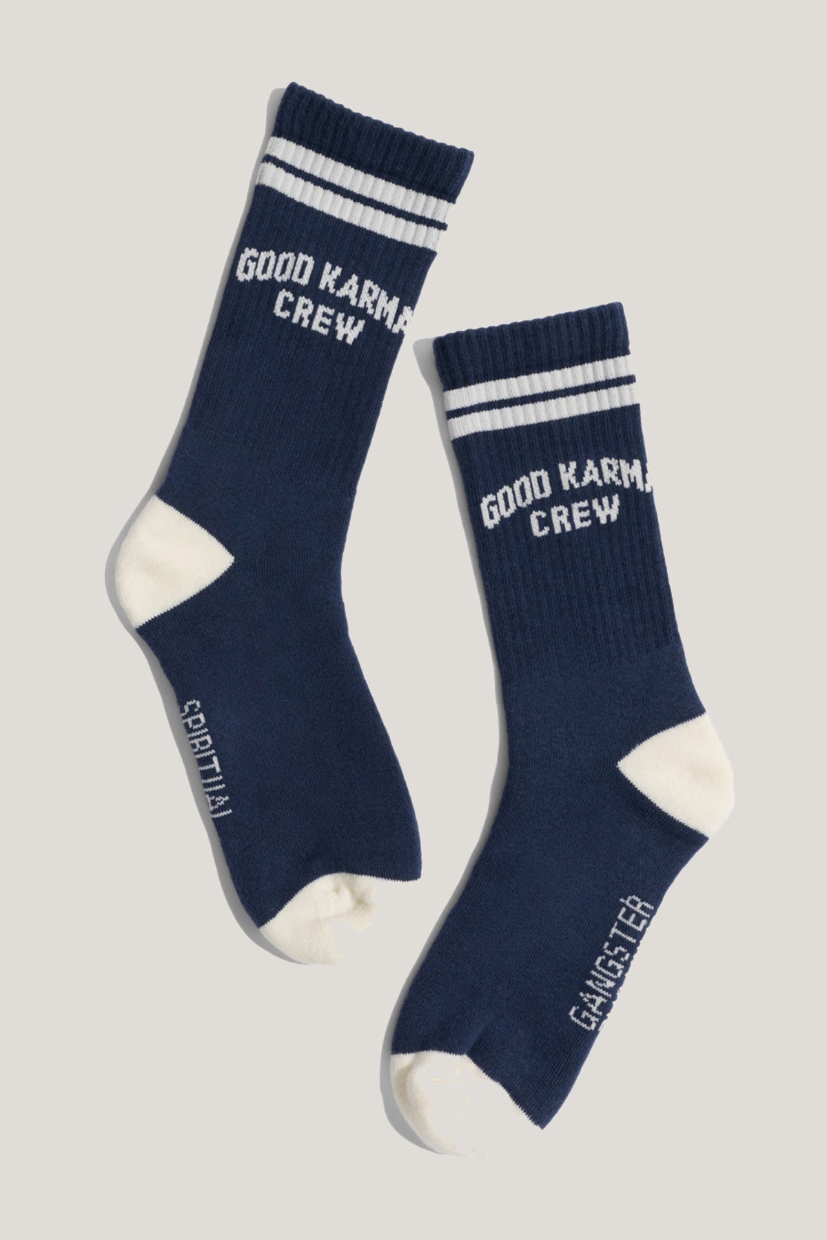 Spiritual Gangster Karma Club Crew Sock