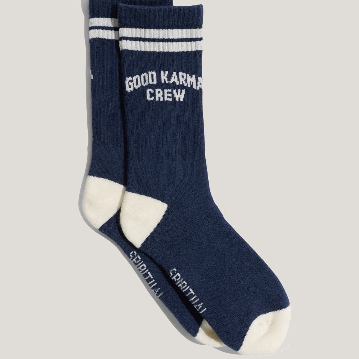 Spiritual Gangster Karma Club Crew Sock