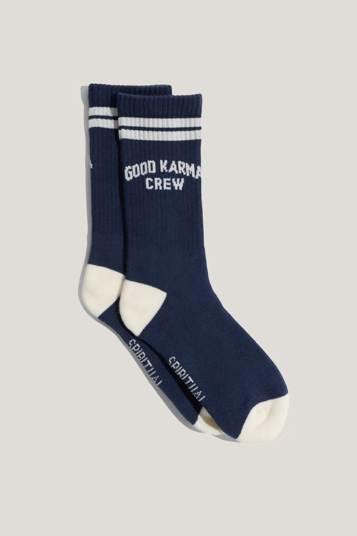Spiritual Gangster Karma Club Crew Sock