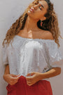 Shore Skylar Eyelet Blouse