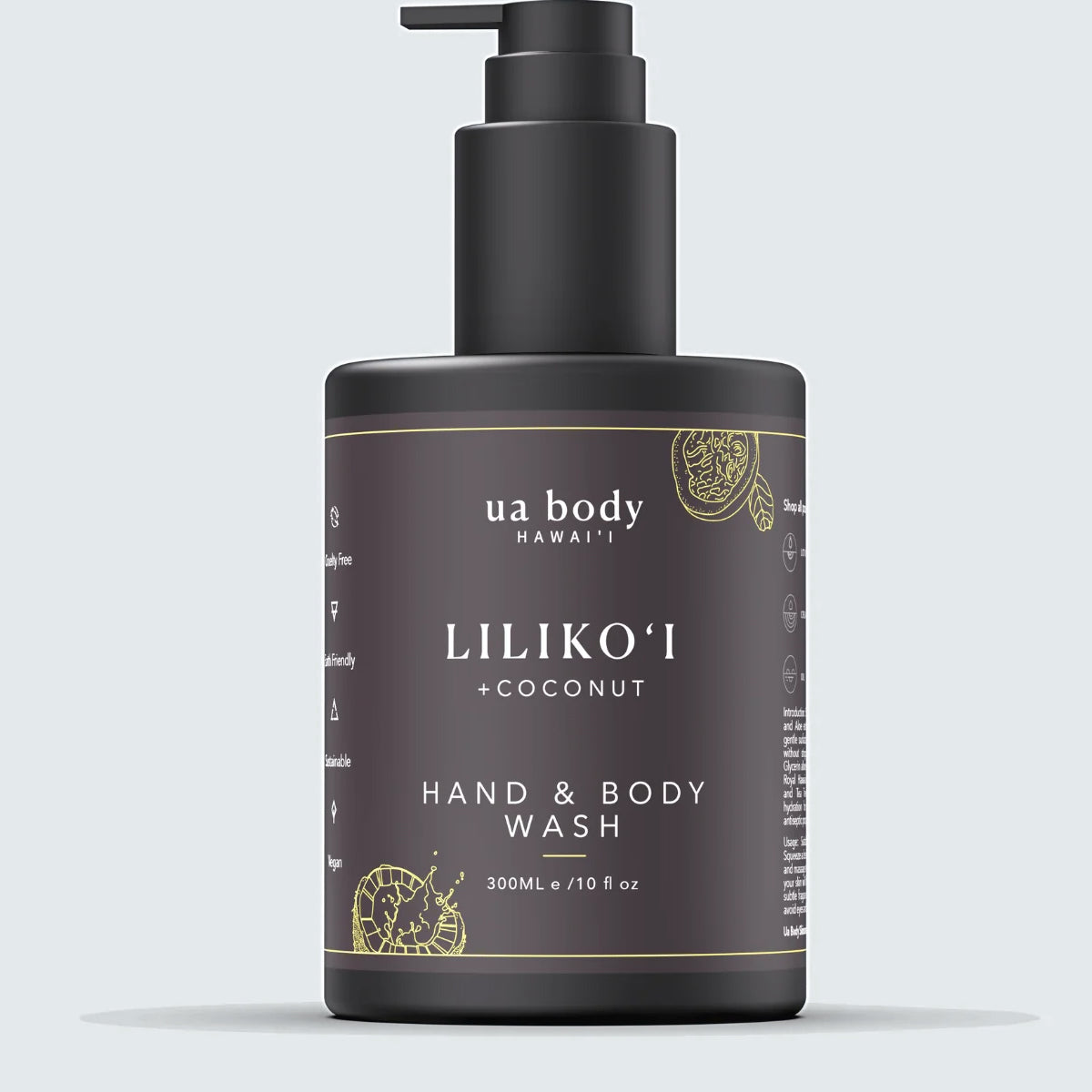 UA Hawaii Lilikoi Coconut Hand & Body Wash