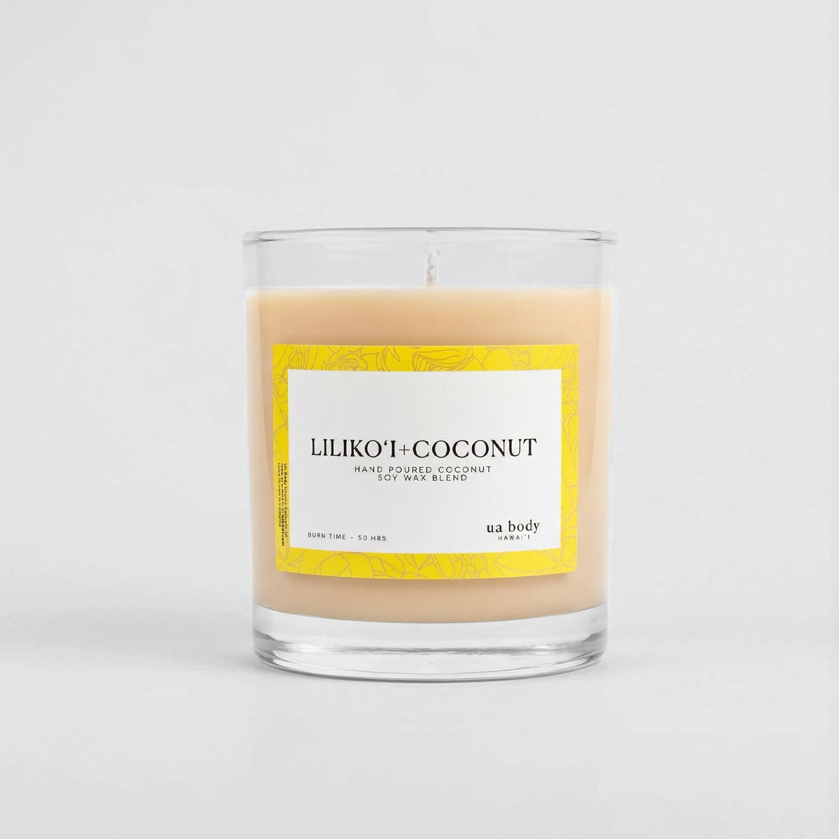 UA Hawaii Liliko'i + Coconut Scented Candle