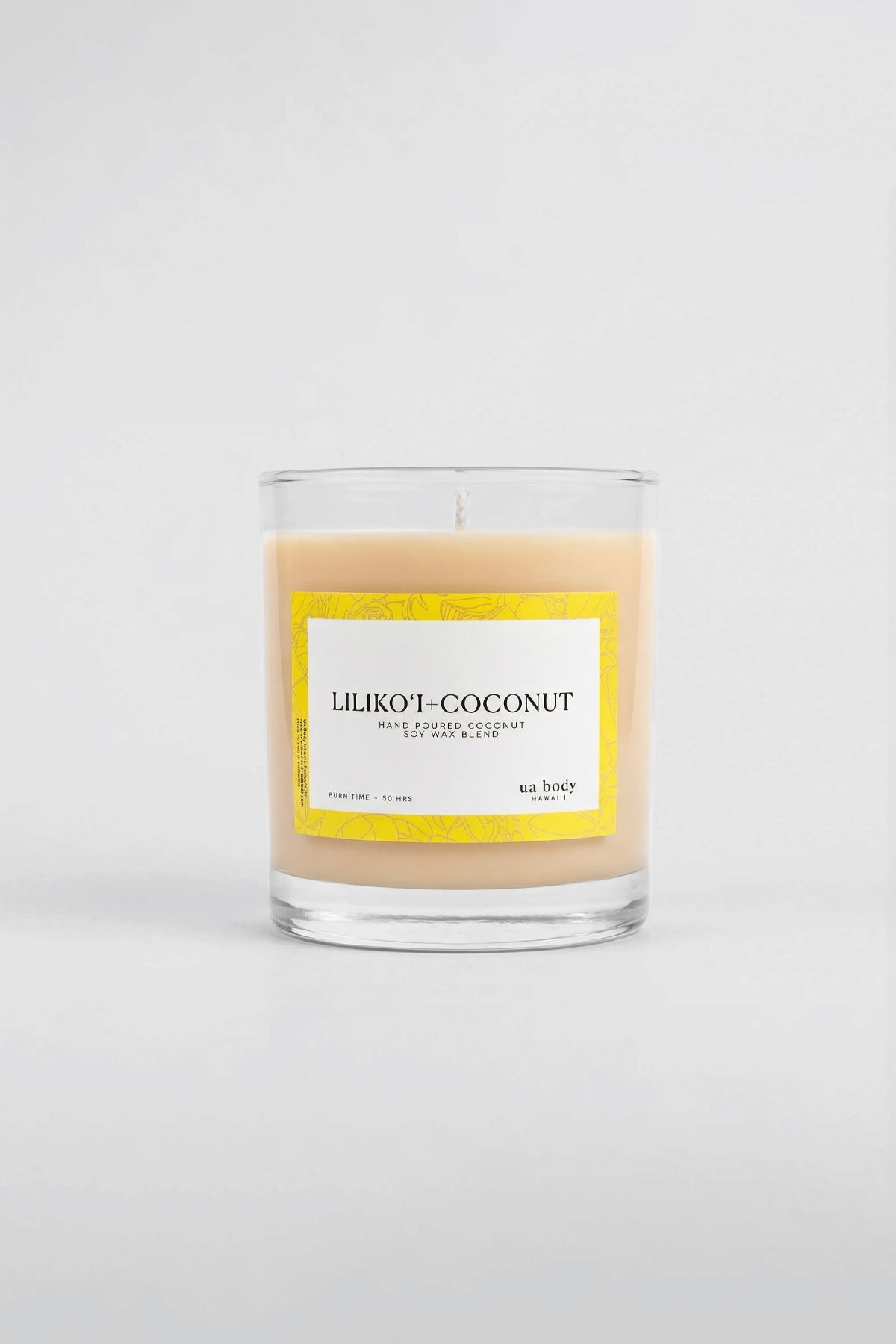 UA Hawaii Liliko'i + Coconut Scented Candle