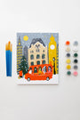 Paint Anywhere London Christmas Paint By Numbers Framed Mini