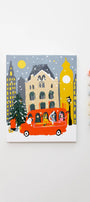 Paint Anywhere London Christmas Paint By Numbers Framed Mini
