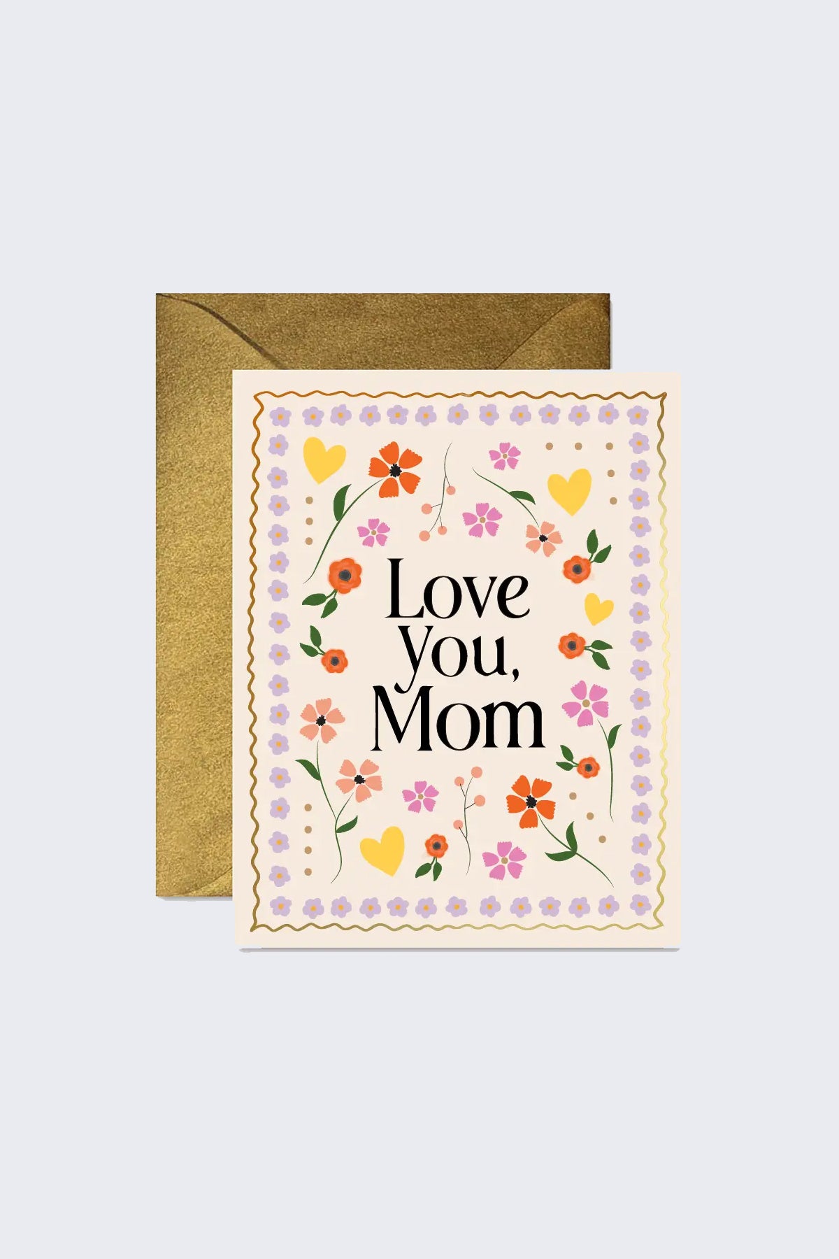 Ginger P. Designs Mosaic Mom Floral Greeting Card