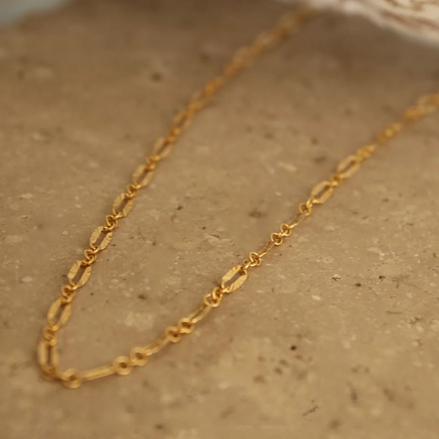Sadie Jo Jewelry Co. Oval Starburst Chain Necklace