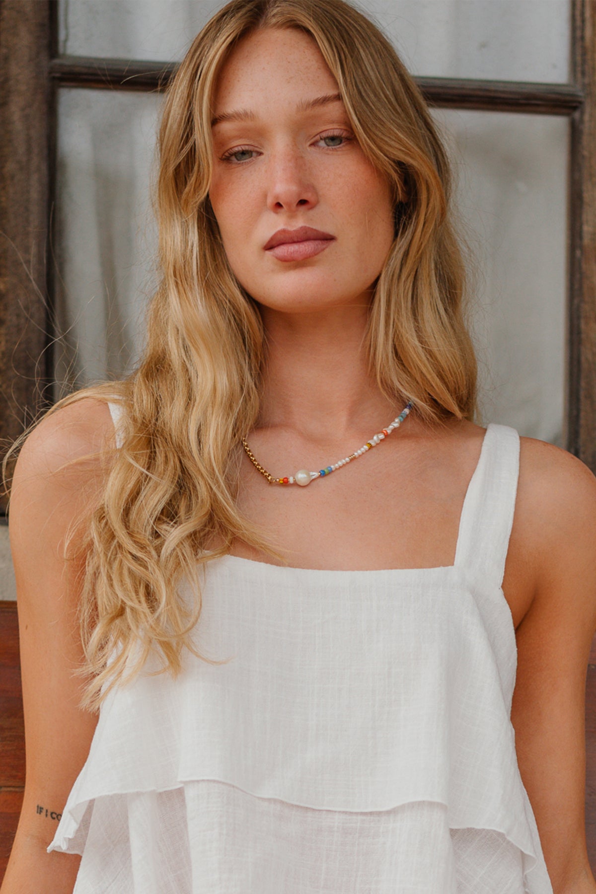 Lisa Marie Jewelry Pearls, Phoebe Chain Short Necklace