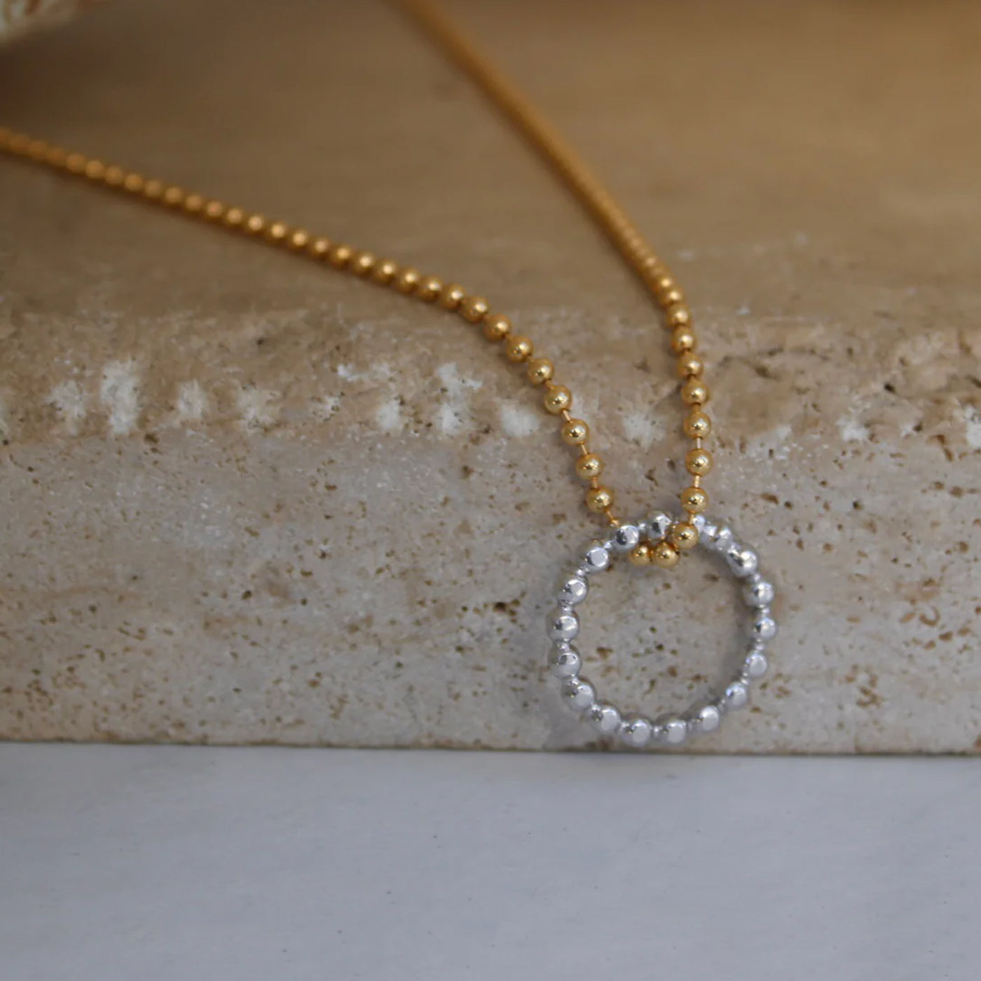 Sadie Jo Jewelry Co. Two Tone Beaded Necklace
