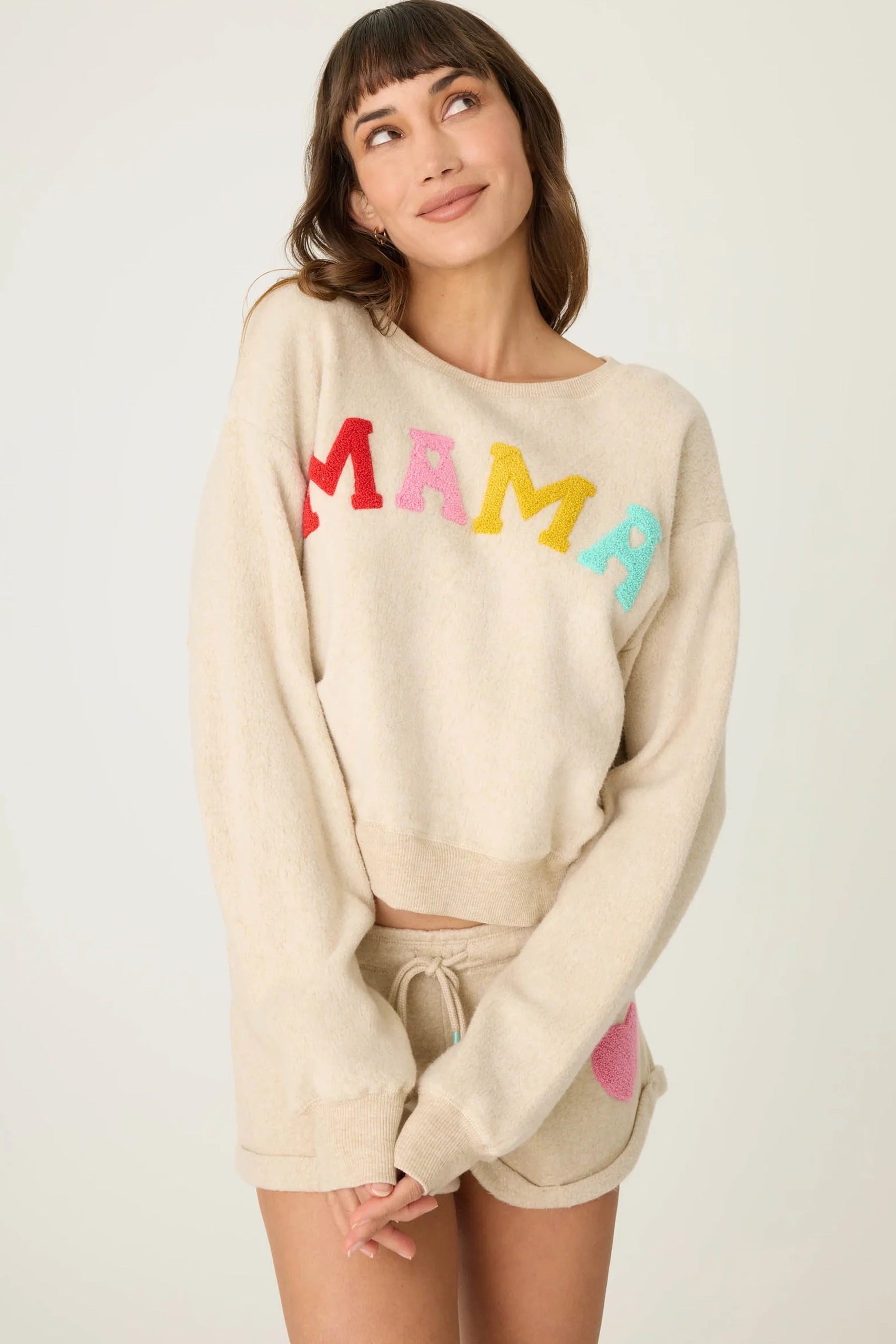 PJ Salvage For The Mama's Long Sleeve Top