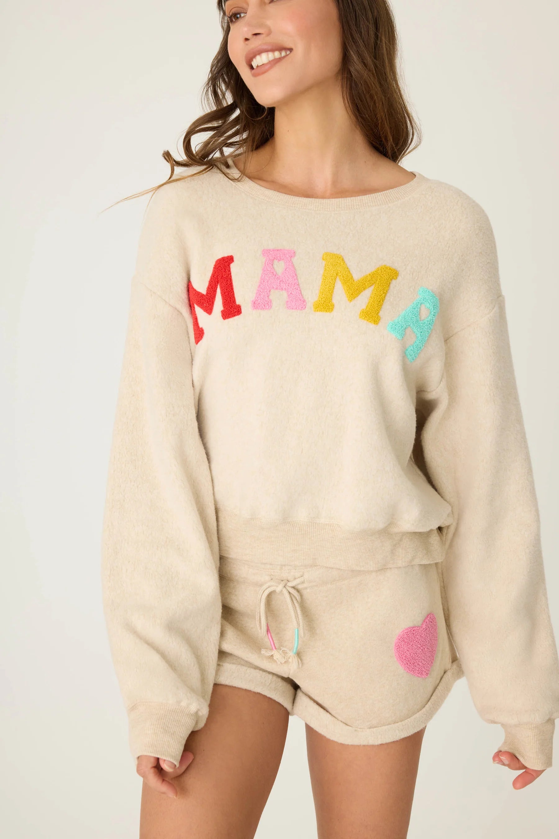 PJ Salvage For The Mama's Long Sleeve Top