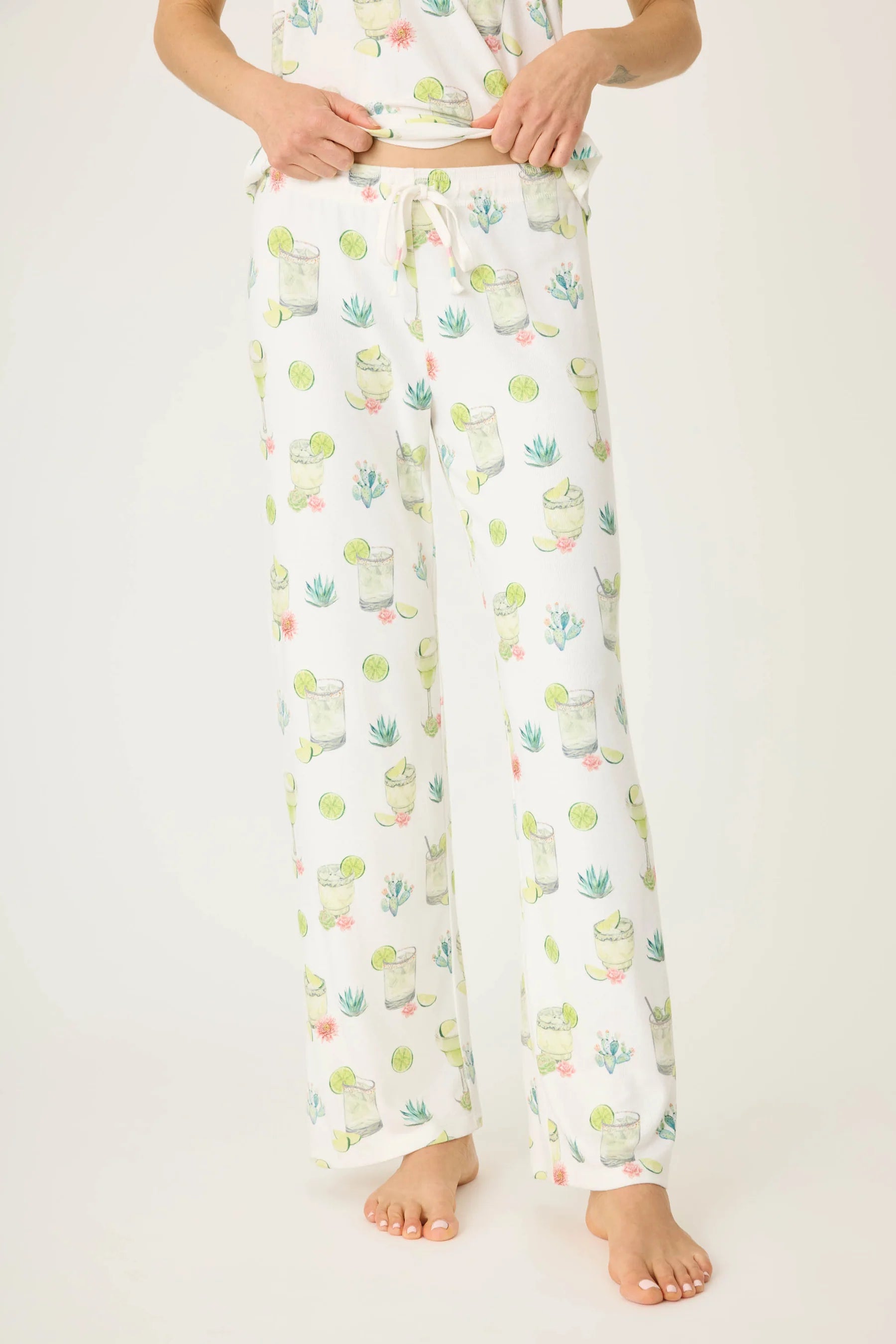 PJ Salvage Lime & Sunshine Pant