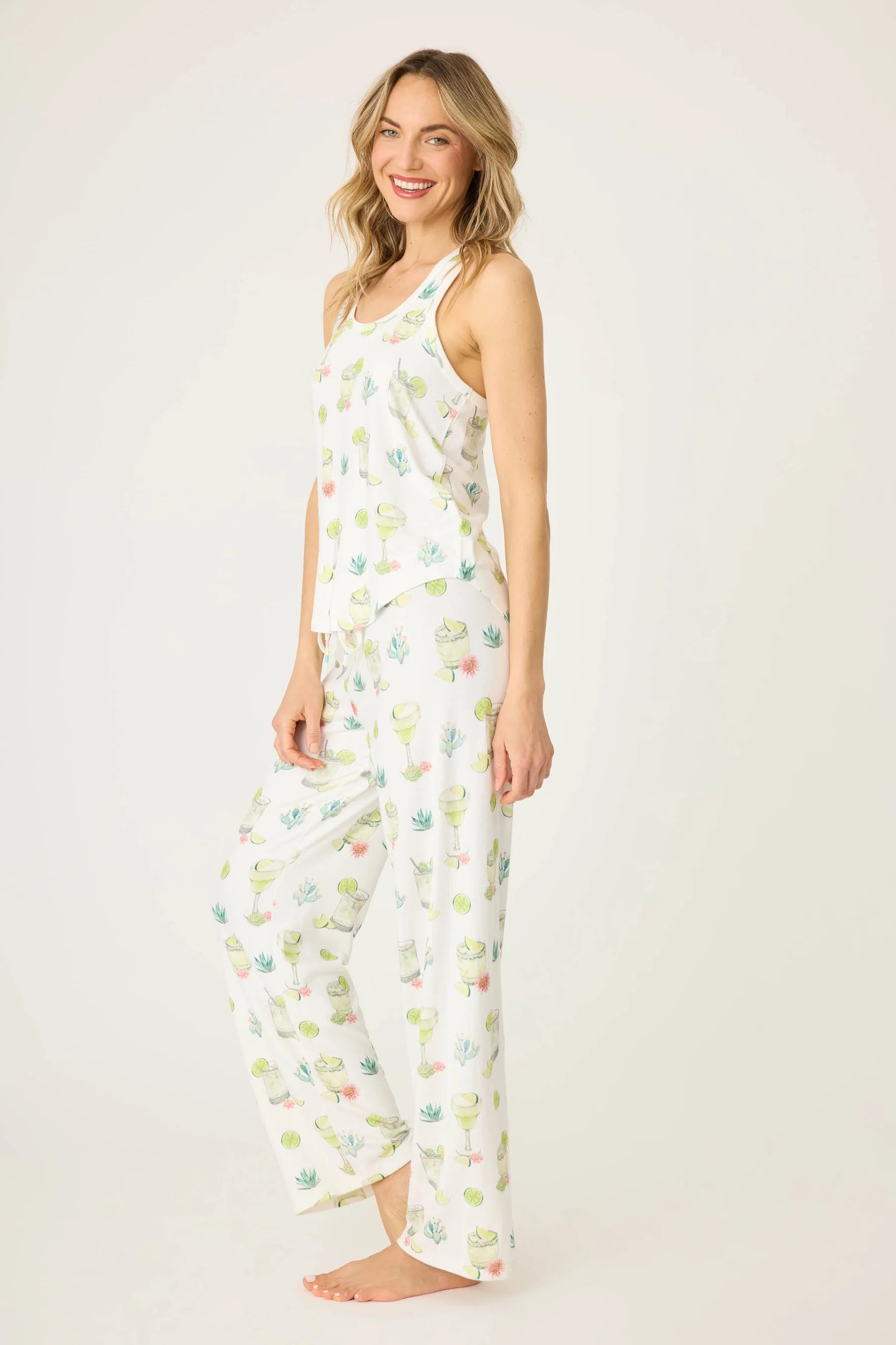 PJ Salvage Lime & Sunshine Pant