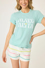 PJ Salvage Lime & Sunshine Short