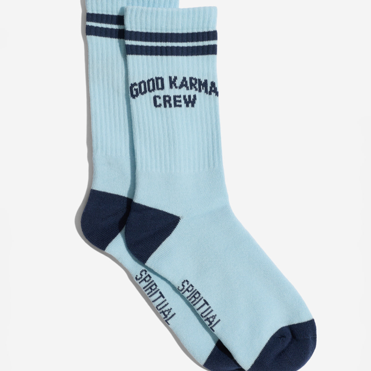 Spiritual Gangster Karma Club Crew Sock