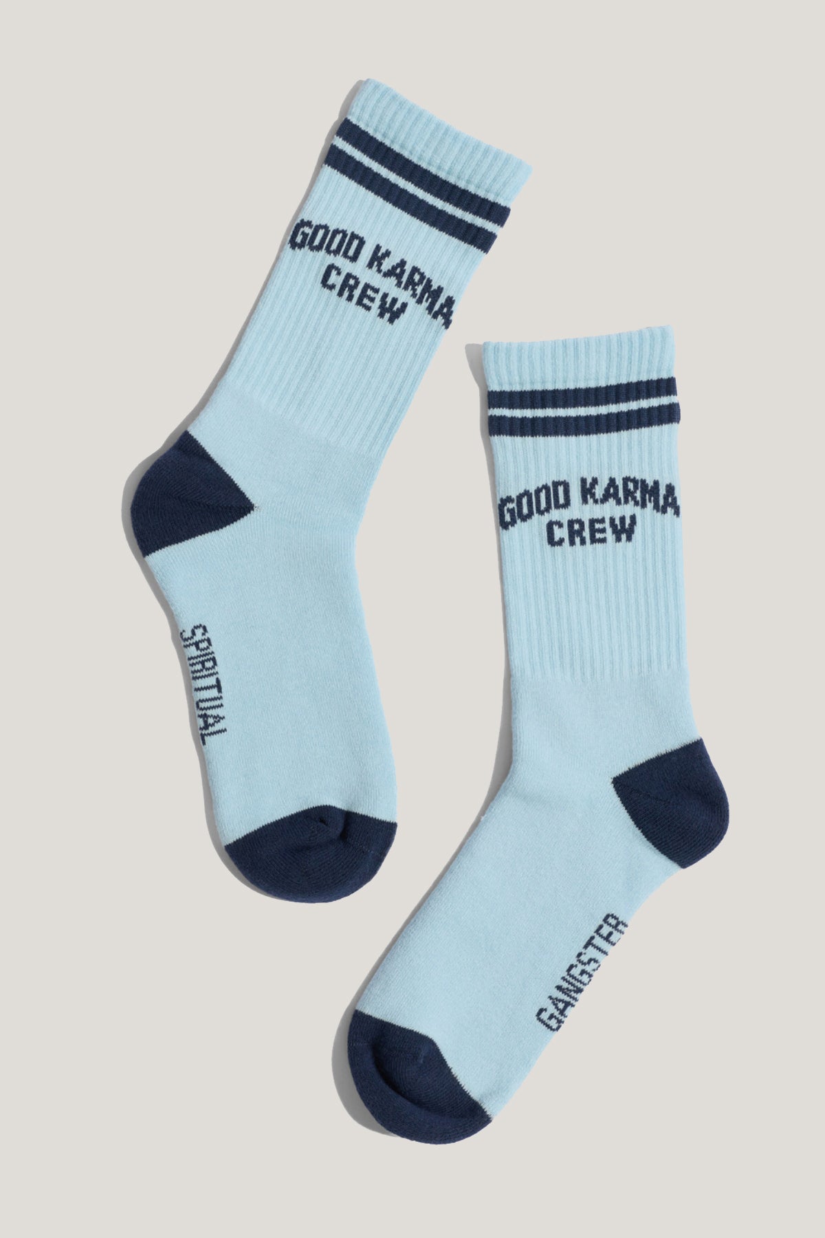 Spiritual Gangster Karma Club Crew Sock