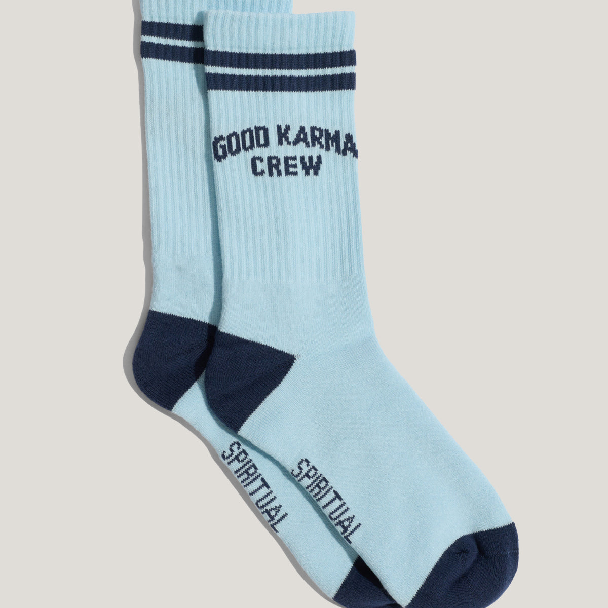 Spiritual Gangster Karma Club Crew Sock