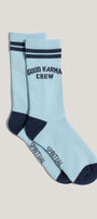Spiritual Gangster Karma Club Crew Sock