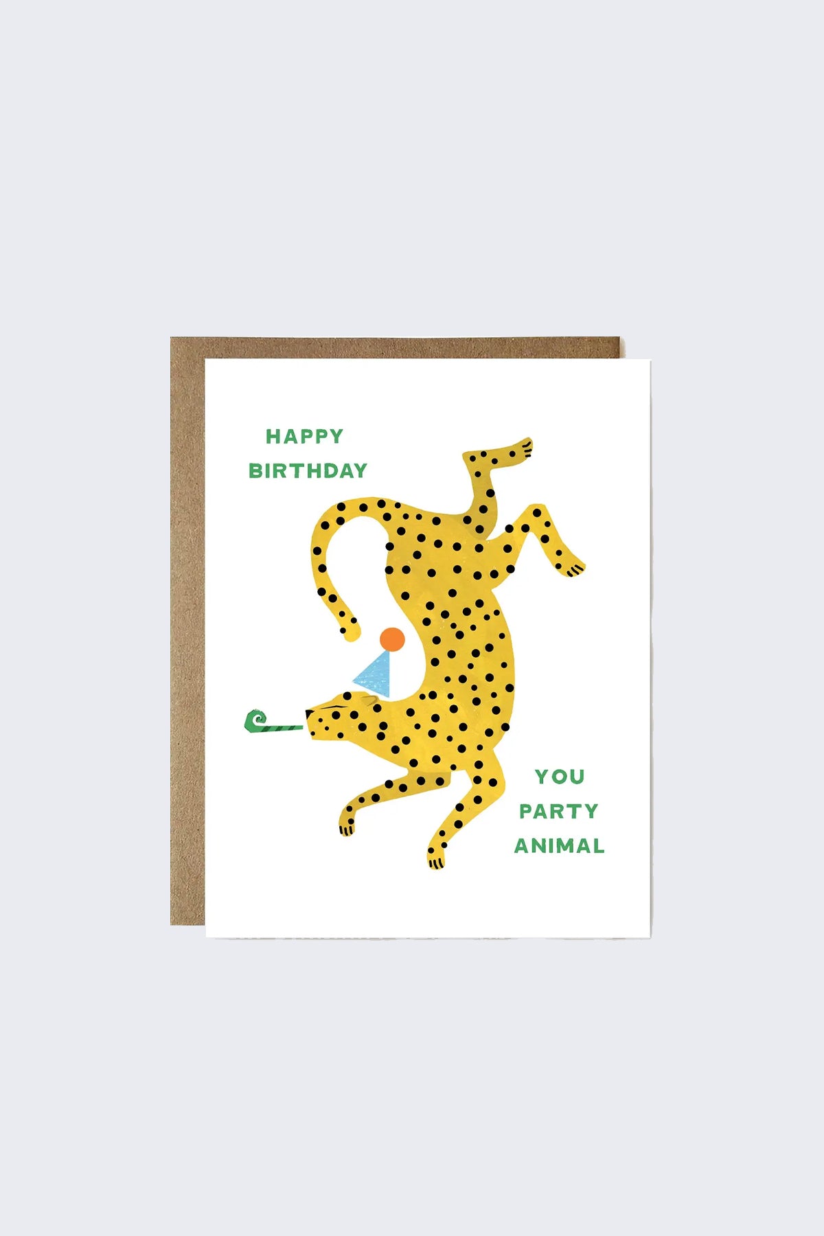 Ula Bloom Party Animal Birthday Greeting Card