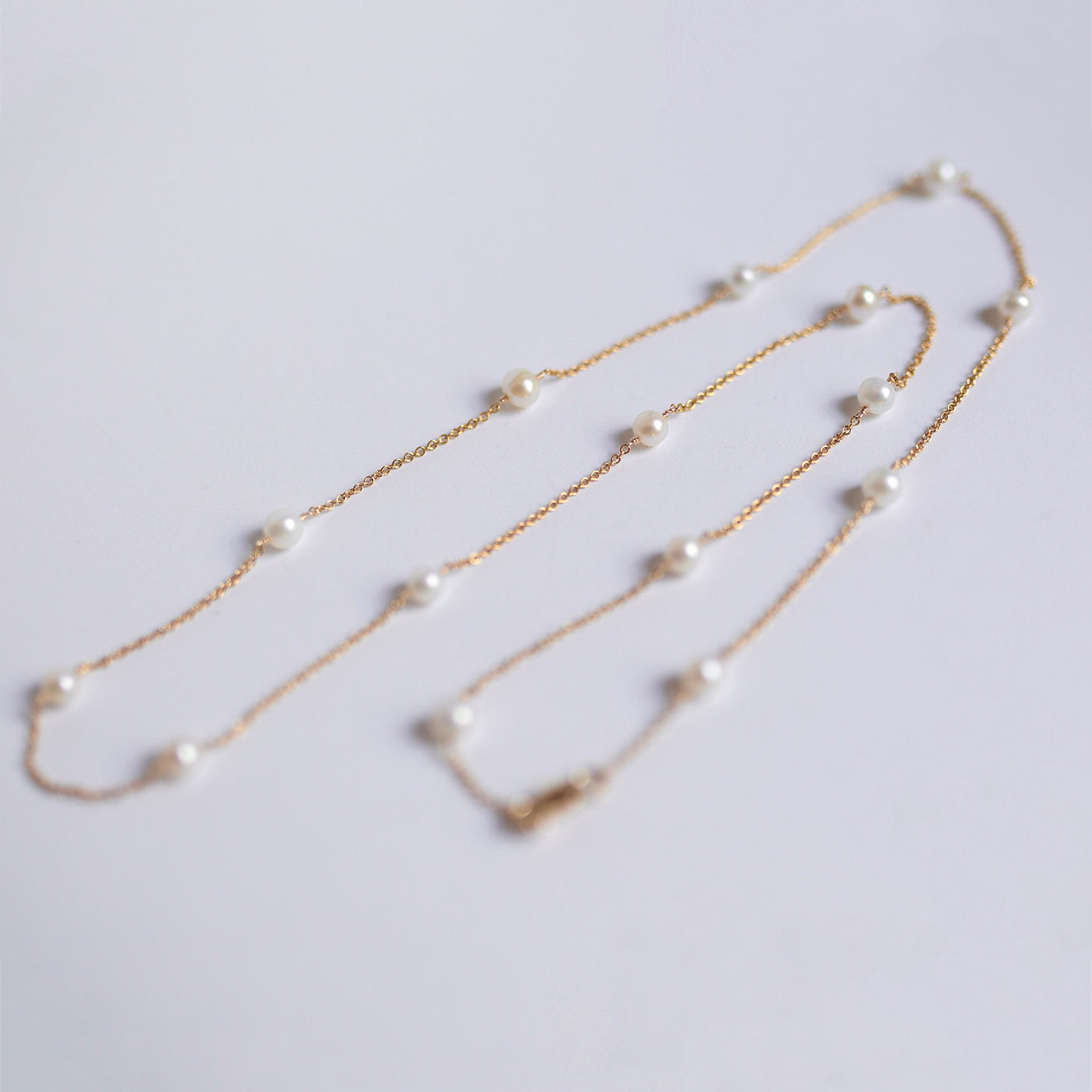 Sadie Jo Jewelry Co. Dainty Pearl Chain