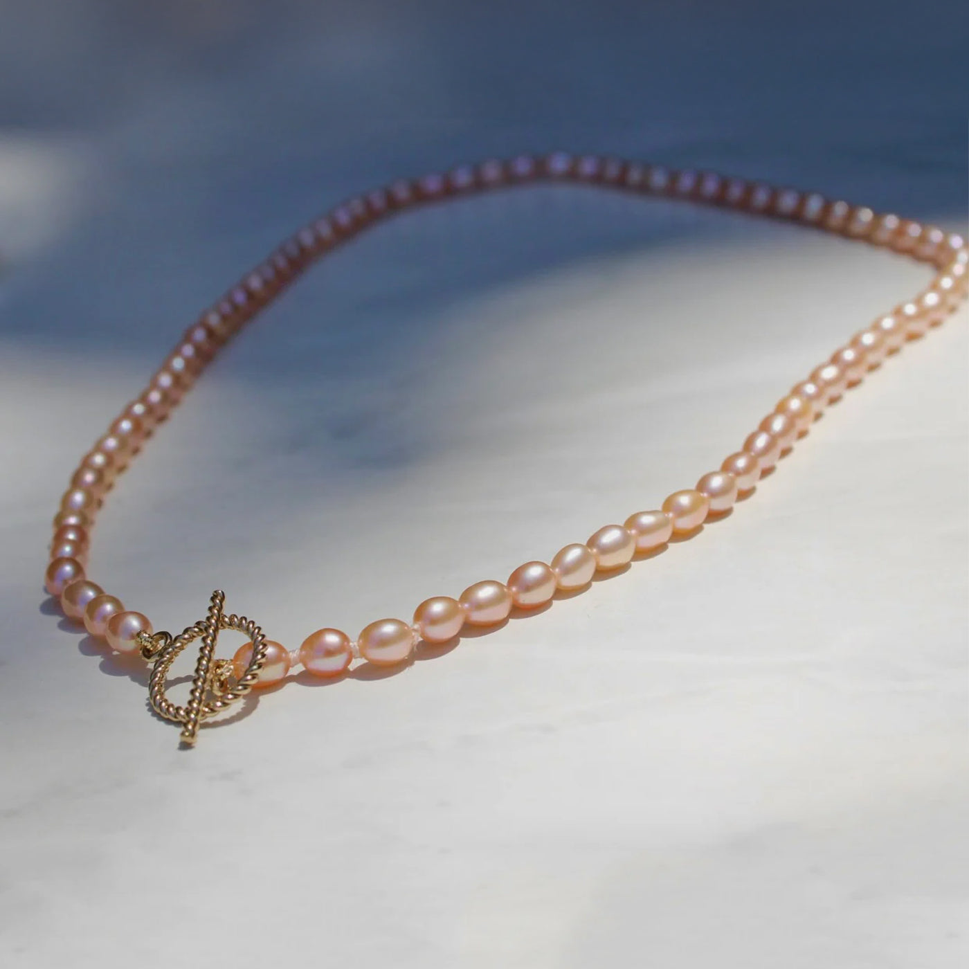 Sadie Jo Jewelry Co. Pink Freshwater Pearl Chain