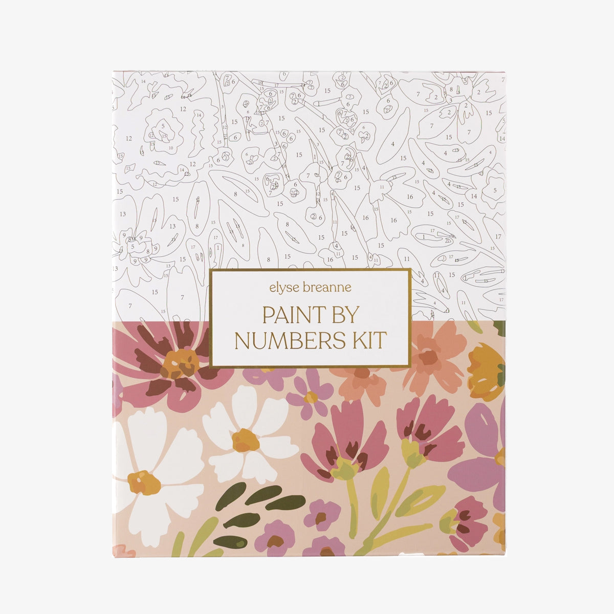 Elyse Breanne Design Primrose Petals Floral Paint by Numbers Kit