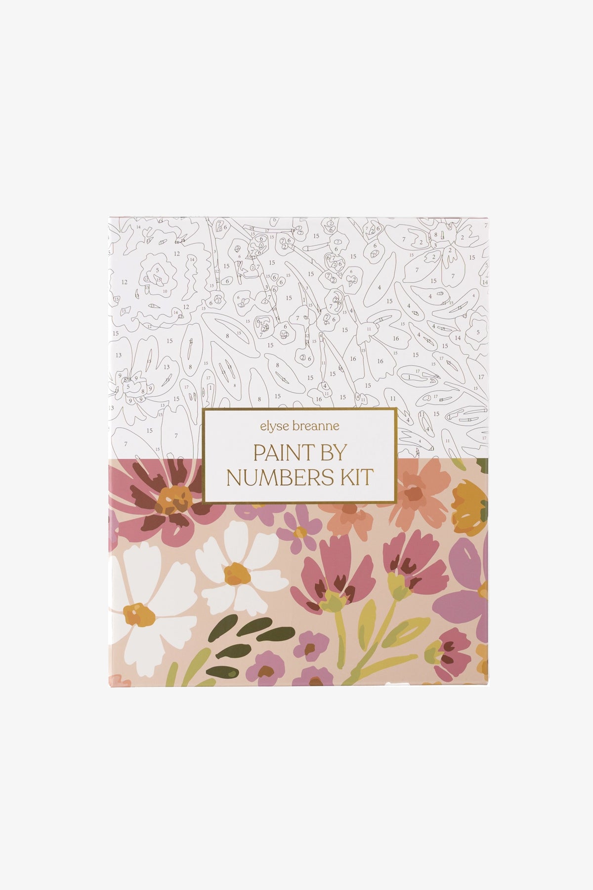 Elyse Breanne Design Primrose Petals Floral Paint by Numbers Kit