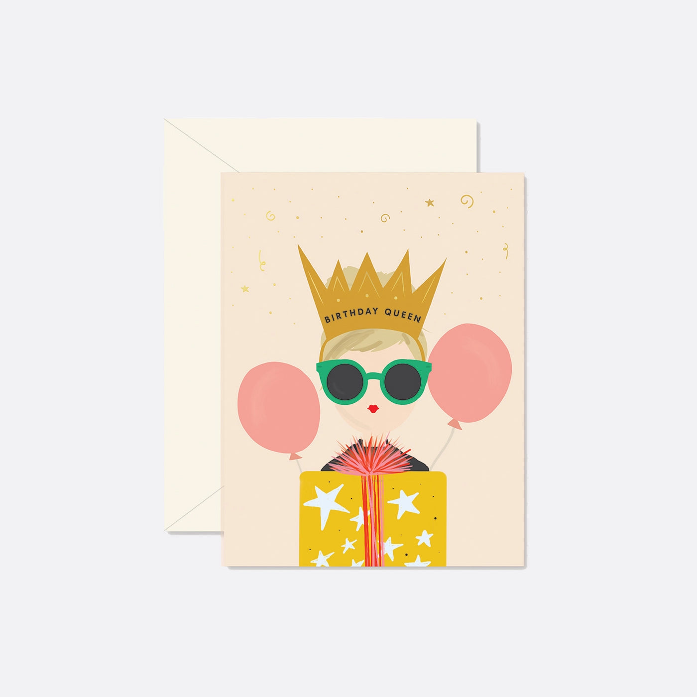 Ginger P. Designs Birthday Queen Card