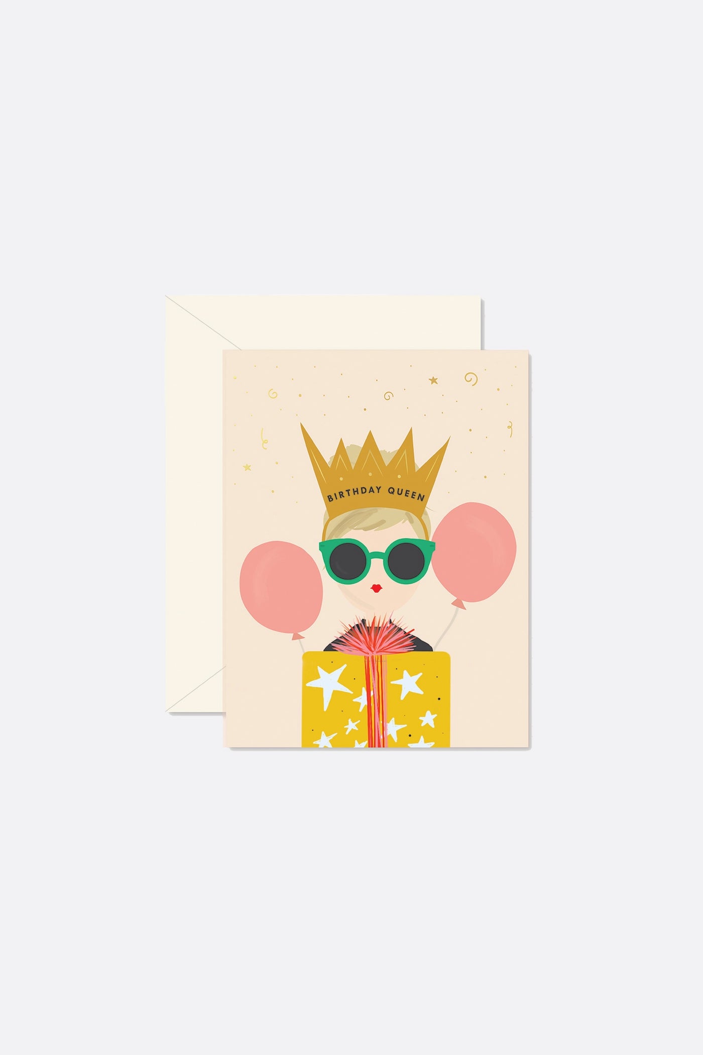 Ginger P. Designs Birthday Queen Card